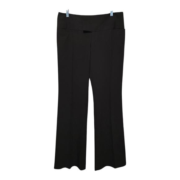 Alvin Valley Dress Pants Trousers Womens Size 42 Black Bootcut Mid-Rise Office - Picture 1 of 12